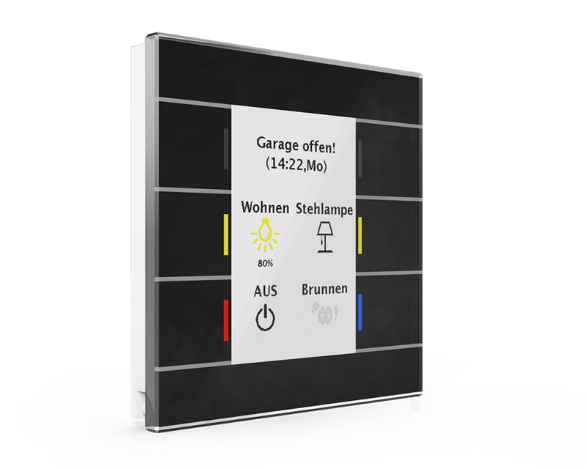 Panou tactil KNX pentru controlul locuinței inteligente